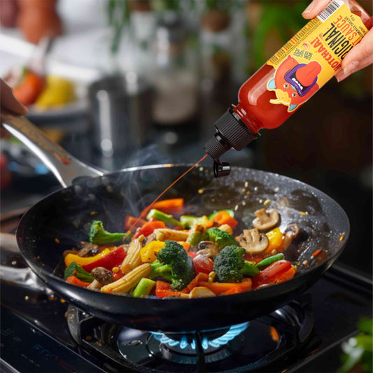 What is hot sauce made of?