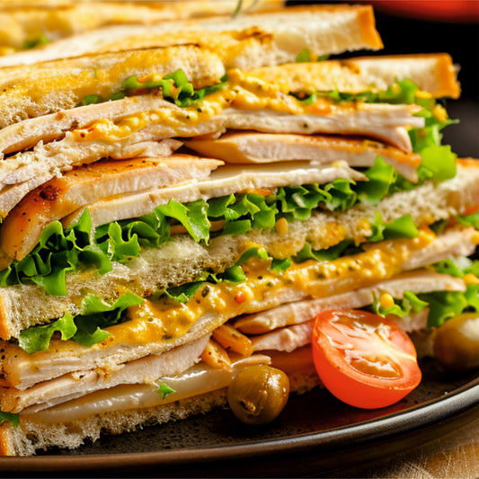 Hot English Mustard – Zesty Chicken Sandwich - Hotchaa