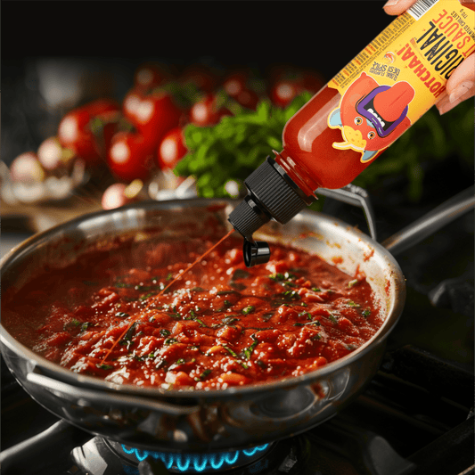 Pizza Sauce Recipe (And How to Make a Spicy One with Hotchaa! OG Hot Sauce) - Hotchaa