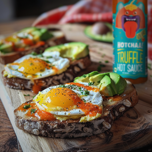 Truffle Hot Sauce – Truffle Eggs on Toast: A Luxe Twist on a Breakfast Classic - Hotchaa