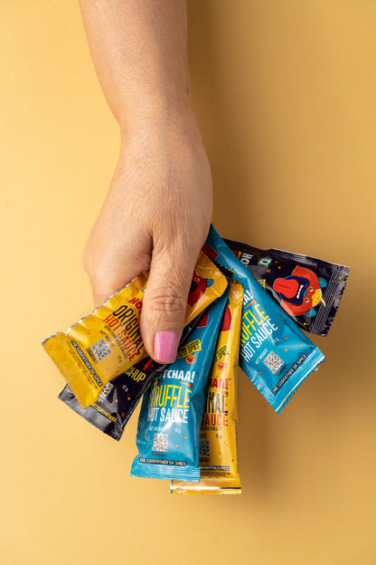 HOTCHAA! Sachet Box – 24 Shots of Spice!
