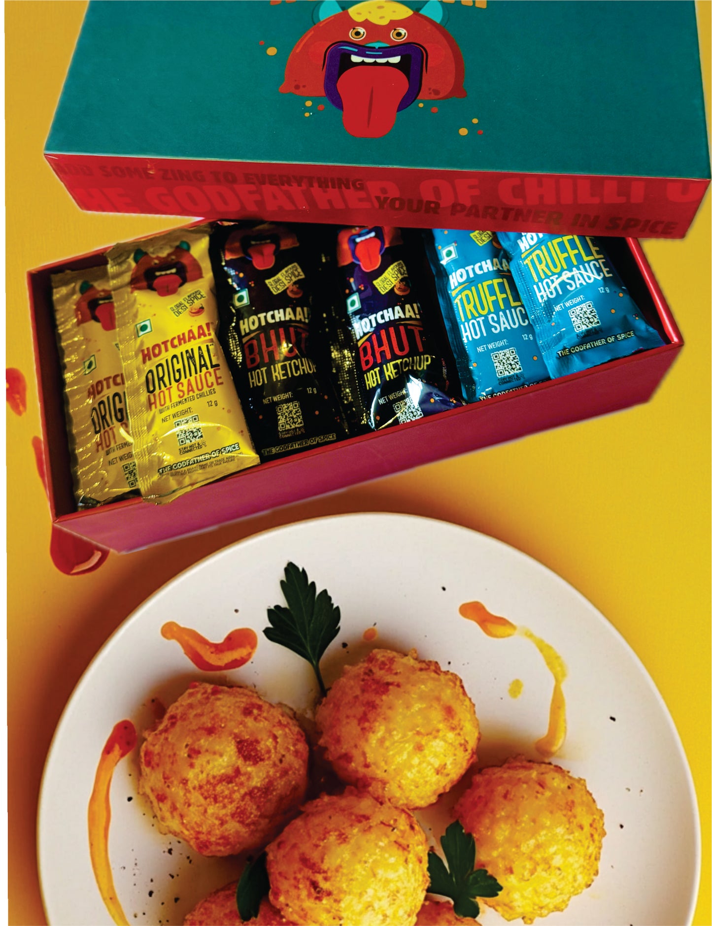 HOTCHAA! Sachet Box – 24 Shots of Spice!