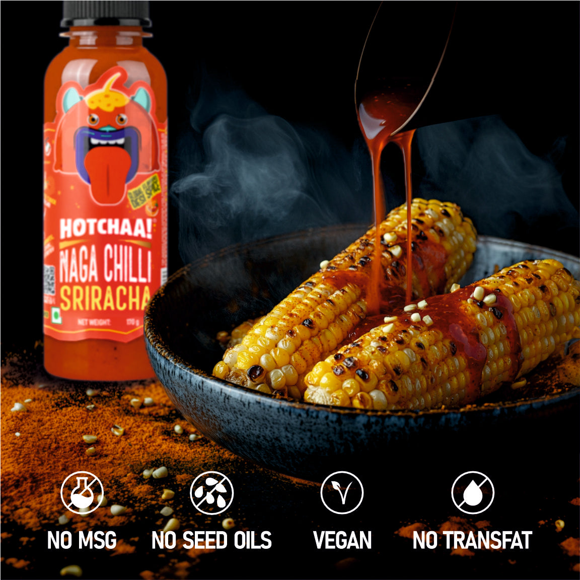 Naga Sriracha Hot Sauce – Spicy & Tangy Kick