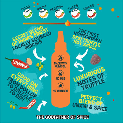 Truffle Hot Sauce – India’s First, Spicy & Umami